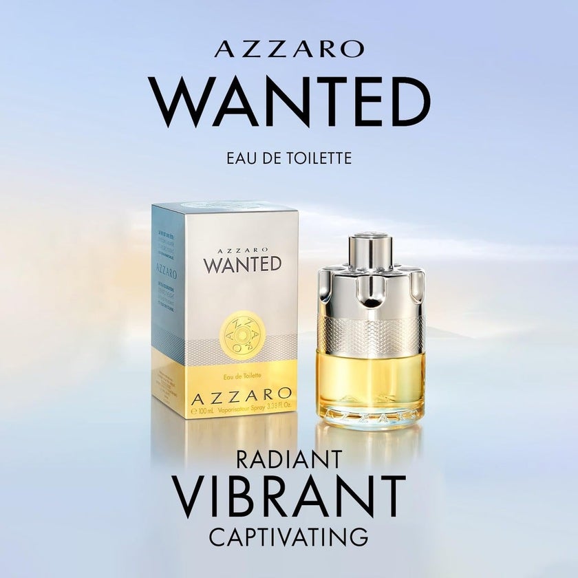 Azzaro Wanted Eau De Toilette Perfume Spray 100ml 