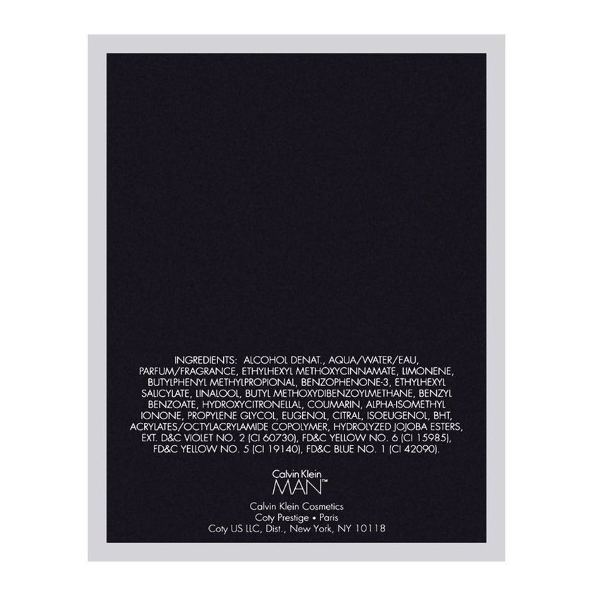 Calvin Klein Man Eau De Toilette 100ml