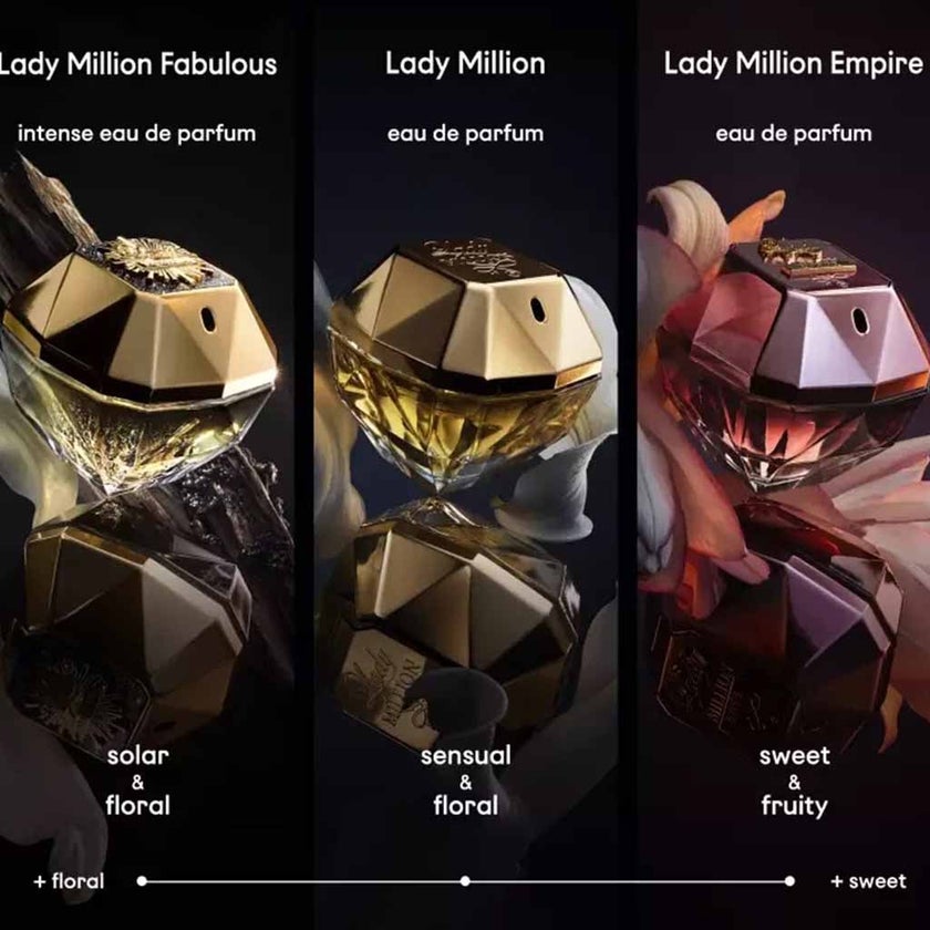 Paco Rabanne Lady Million Eau De Parfum For Women 80ml