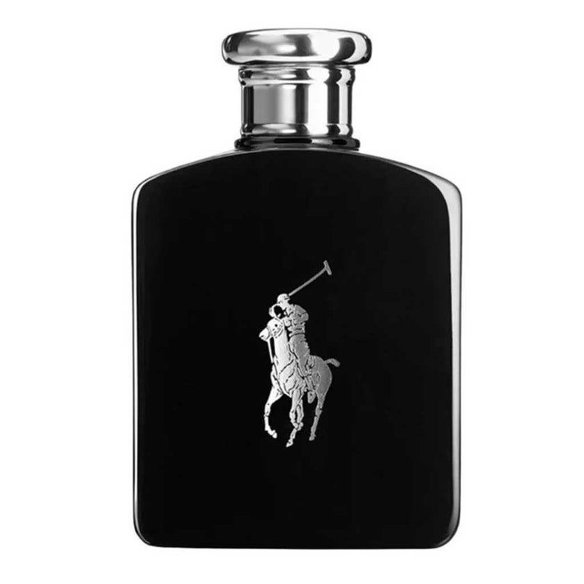 Ralph Lauren Polo Black Eau De Toilette For Men - Woody & Spicy Fragrance 125ml