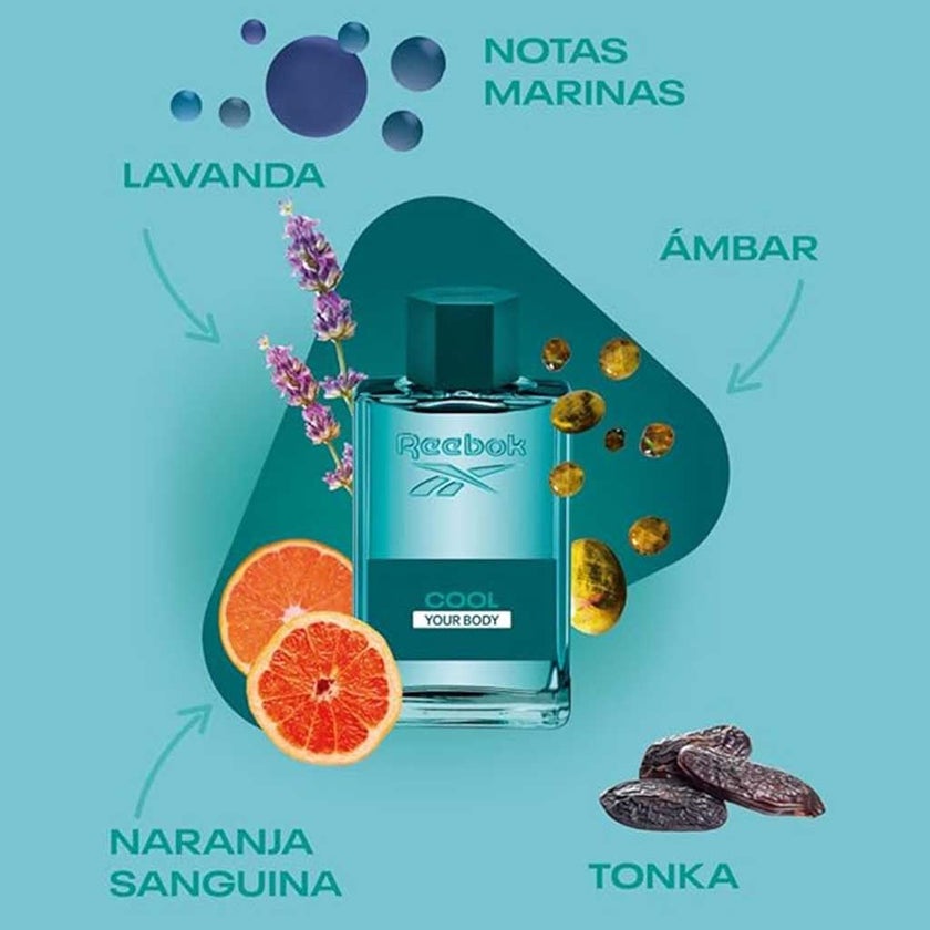 Reebok Cool Your Body Eau De Toilette For Men 100ml