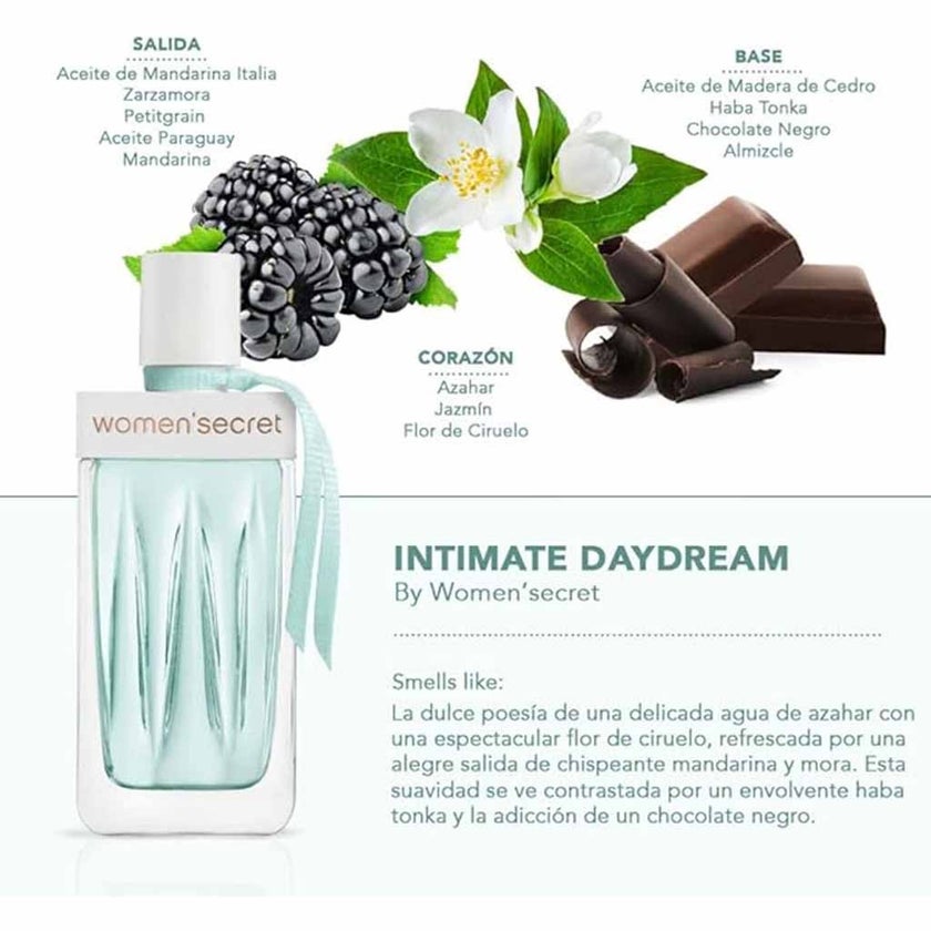 Women'secret Intimate Daydream Eau De Parfum For Women 100ml