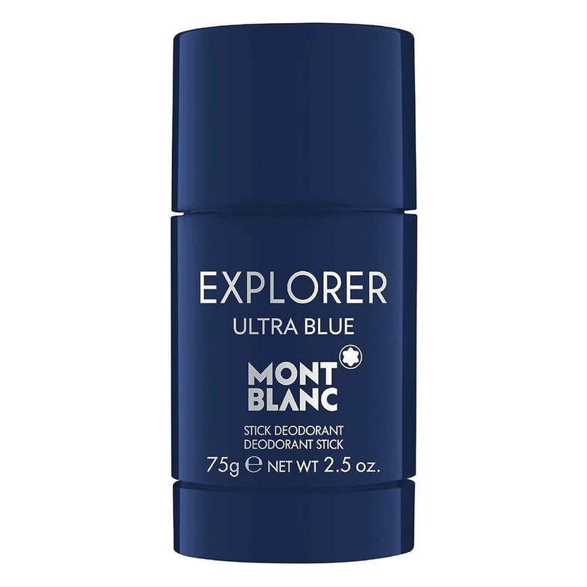 Mont Blanc Explorer Ultra Blue Gift Set For Men - Pack of Mont Blanc Explorer Ultra Blue EDP 100ml + EDP Mini Spray 7.5ml + After Shave Balm 100ml