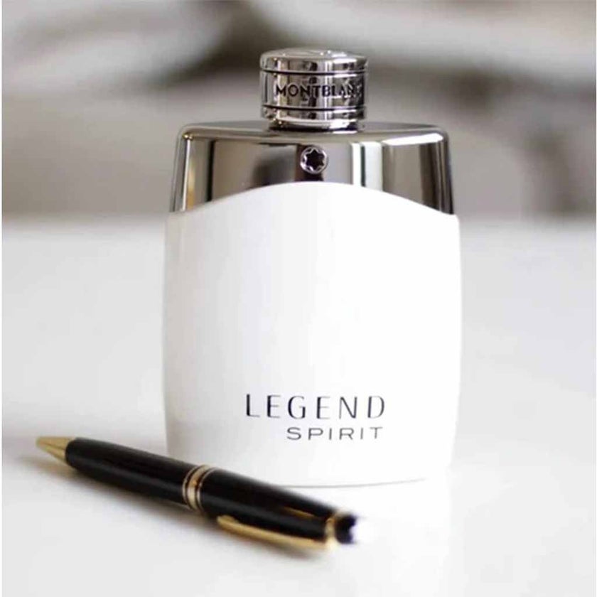 Mont Blanc Legend Spirit Gift Set For Men - Pack of Mont Blanc Legend Spirit EDT 100ml + EDT Mini Spray 7.5ml + Shower Gel 100ml