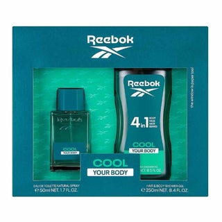 Reebok Cool Your Body Gift Set For Men - Pack of Reebok Cool Your Body EDT 50ml + Shower Gel 250ml 