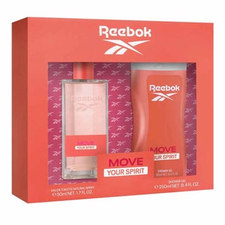 Reebok Move Your Spirit Gift Set For Women - Pack of Reebok Move Your Spirit EDT 50ml + Shower Gel 250ml