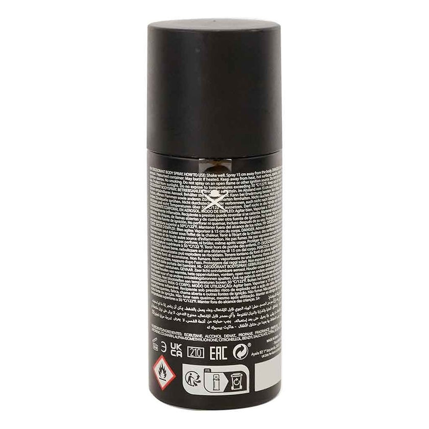 Hackett London Bespoke Deodorant Body Spray For Men 150ml