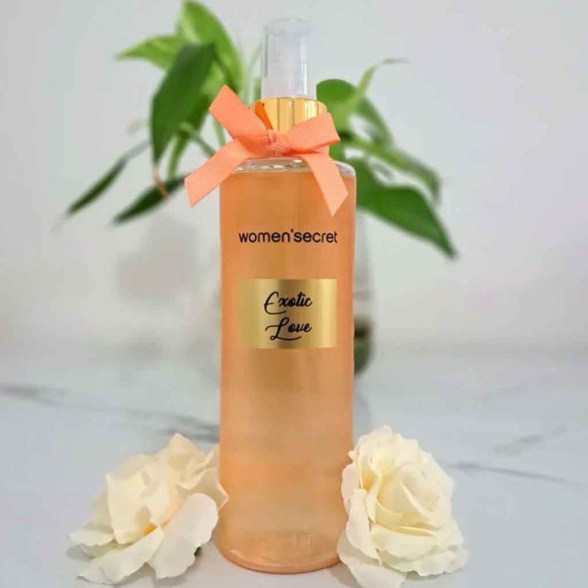 Women'secret Exotic Love Body Mist For Women - Floral Fruity Fragrance 250ml