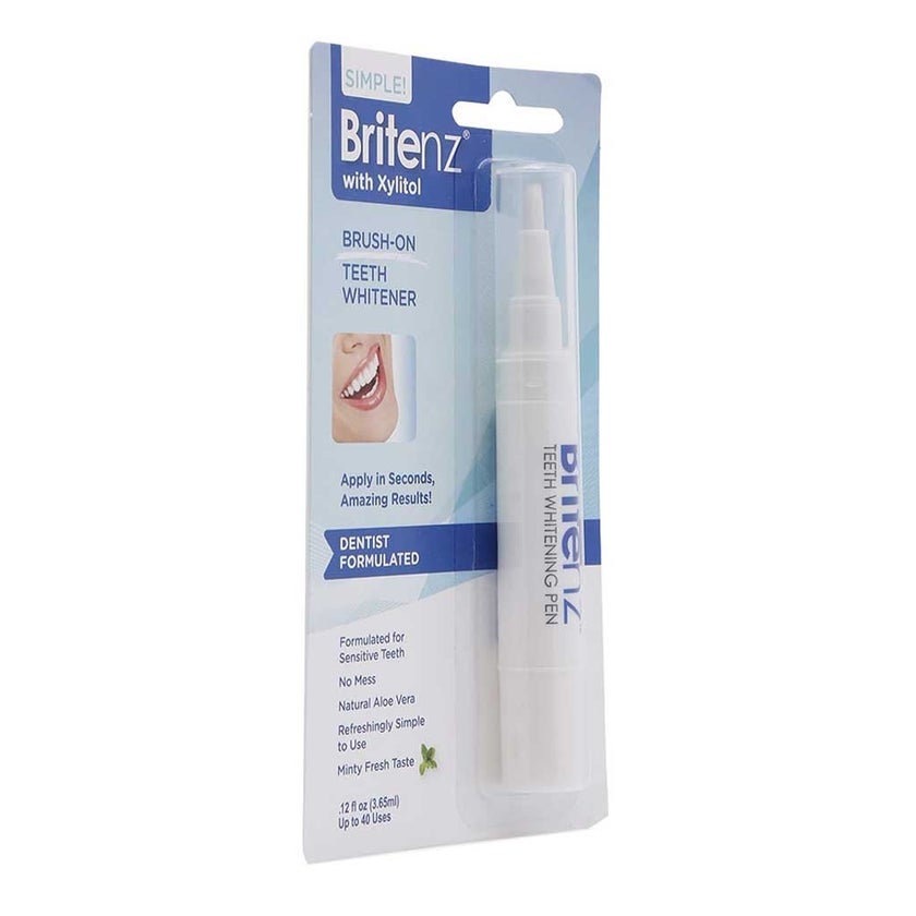 Britenz Brush-On Teeth Whitener Pen With Xylitol For Sensitive Teeth 3.65ml