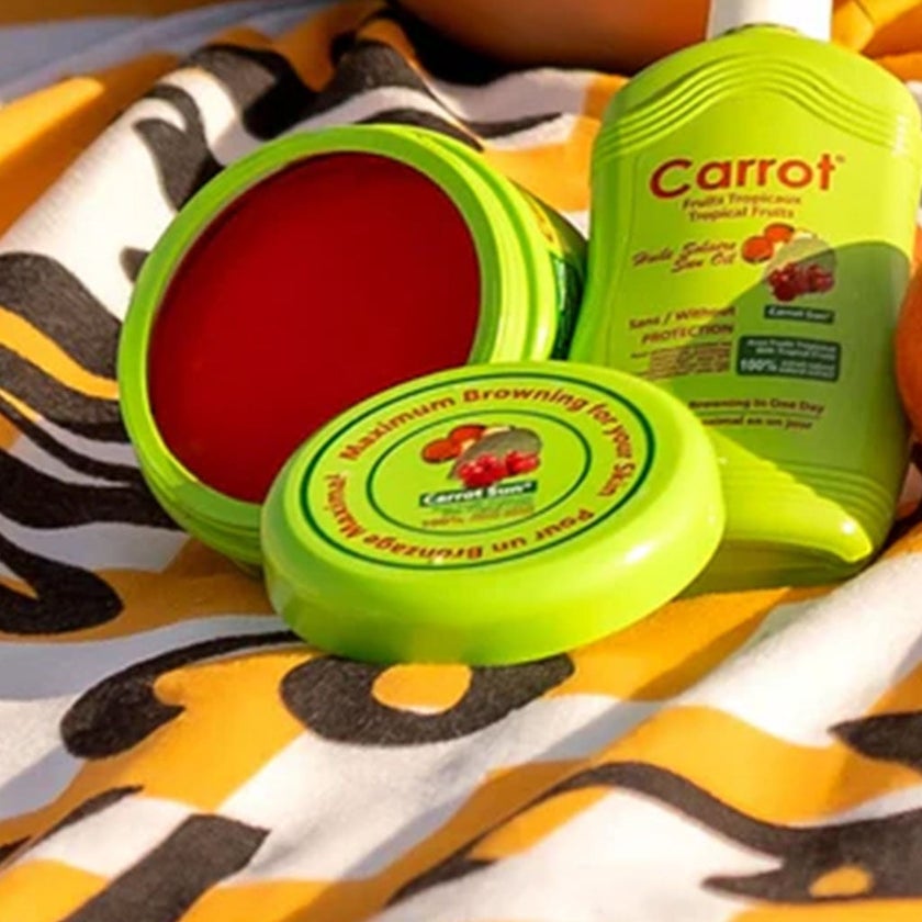 Carrot Sun Tropical Fruits Tan Accelerating Cream 350ml