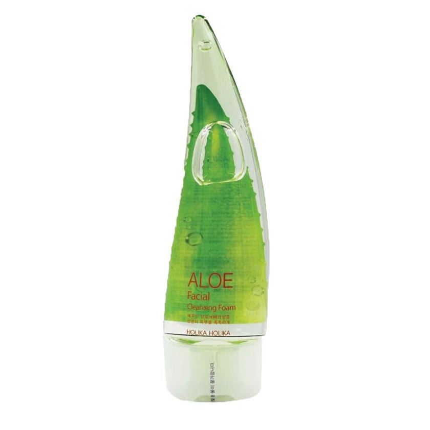 Holika Holika Aloe Facial Gel Foaming Cleanser For All Skin Types 150ml