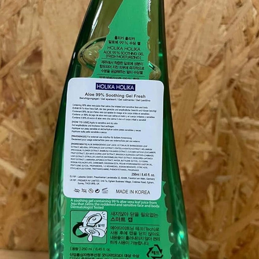 Holika Holika Aloe 99% Soothing Facial Gel 250ml 