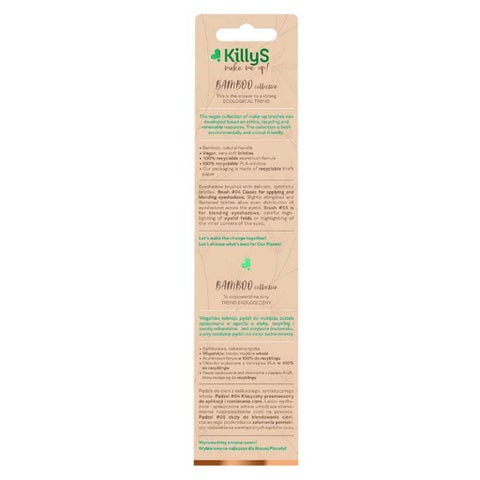 Killys Bamboo Collection Eyeshadow Brush Set