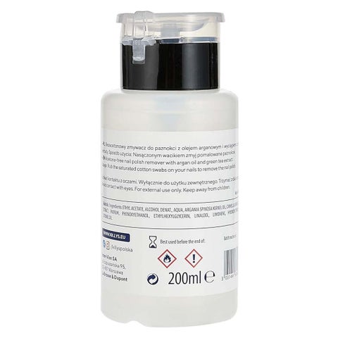 Killys Acetone Free Nail Polish Remover 200ml