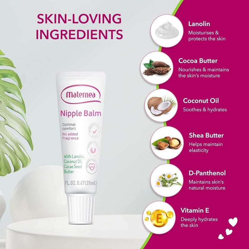 Maternea Calming & Protective Nipple Balm 20ml