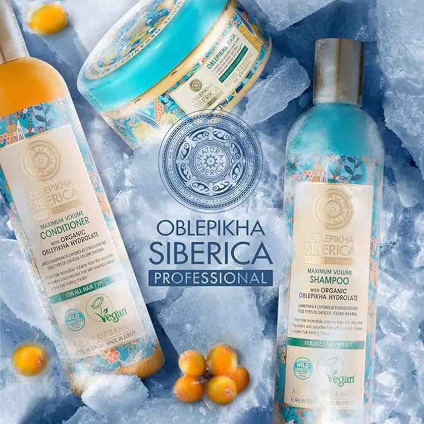 Natura Siberica Oblepikha Professional Volumizing Hair Shampoo 400ml