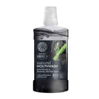 Natura Siberica Natural Mouthwash With Bamboo & Charcoal 520ml