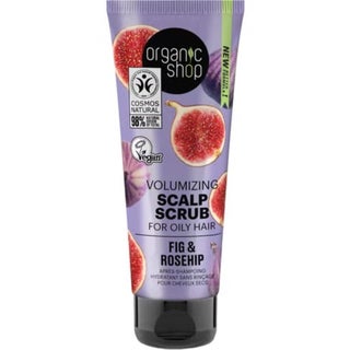 Organic Shop Fig & Rosehip Volumizing Scalp Scrub For Oily Hair 75ml