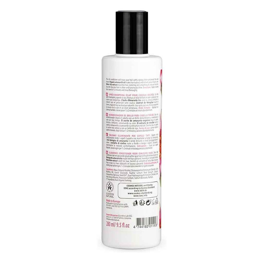 Organic Shop Water Lily & Amaranth Shining Conditioner For Colored Hair 280ml