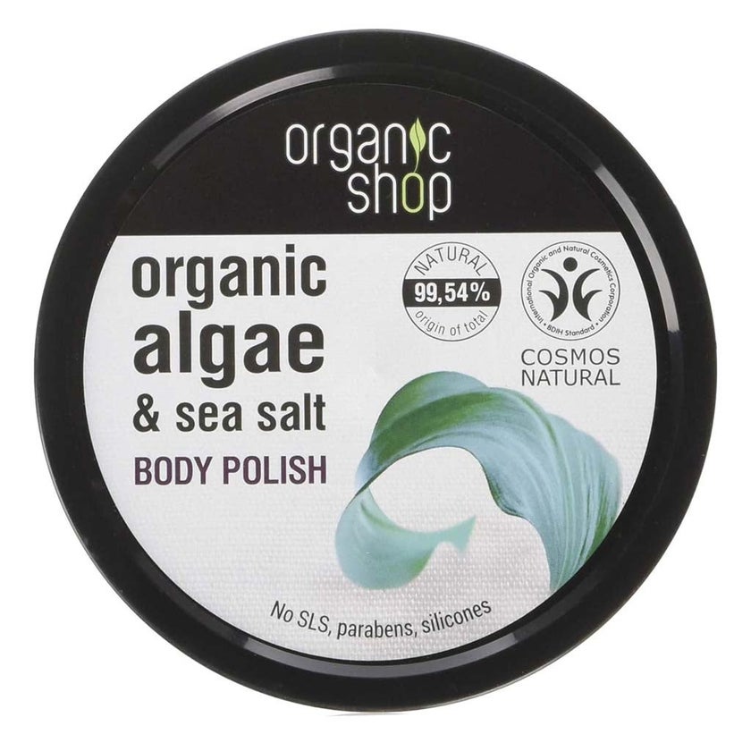Organic Shop Algae & Sea Salt Refreshing Body Polish 250ml