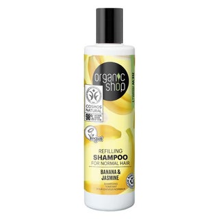 Organic Shop Banana & Jasmine Refilling Shampoo For Normal Hair 280ml