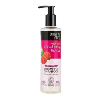 Organic Shop Vibrant Raspberry & Acai Volumising Shampoo 280ml
