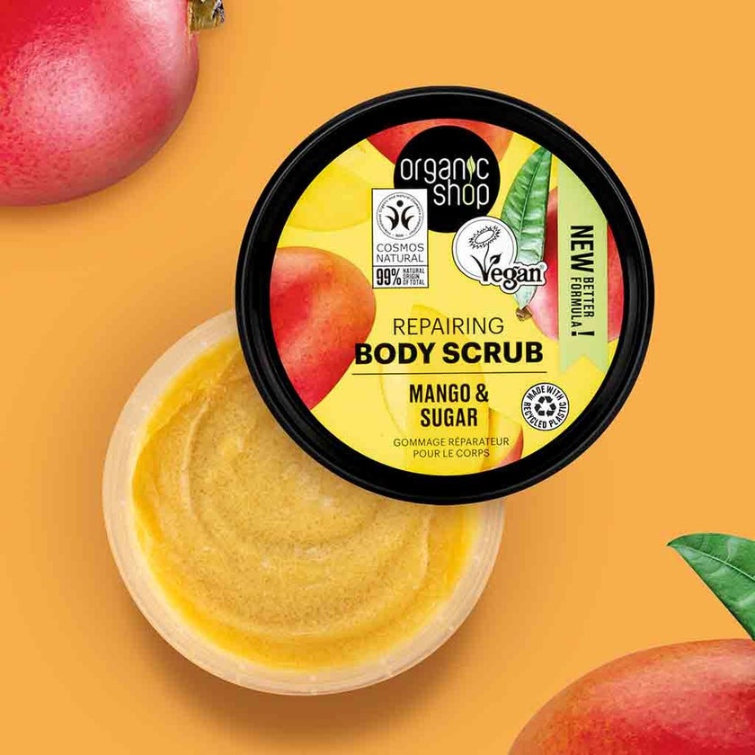 Organic Shop Mango & Sugar Repairing Body Scrub 250ml