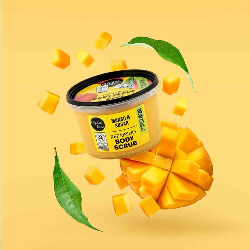 Organic Shop Mango & Sugar Repairing Body Scrub 250ml