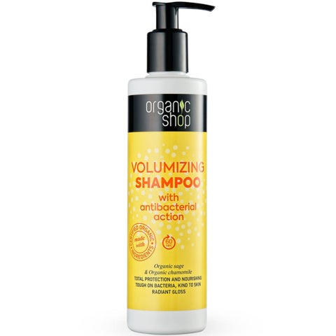 Organic Shop Anti-Bacterial Volumizing Shampoo 280ml