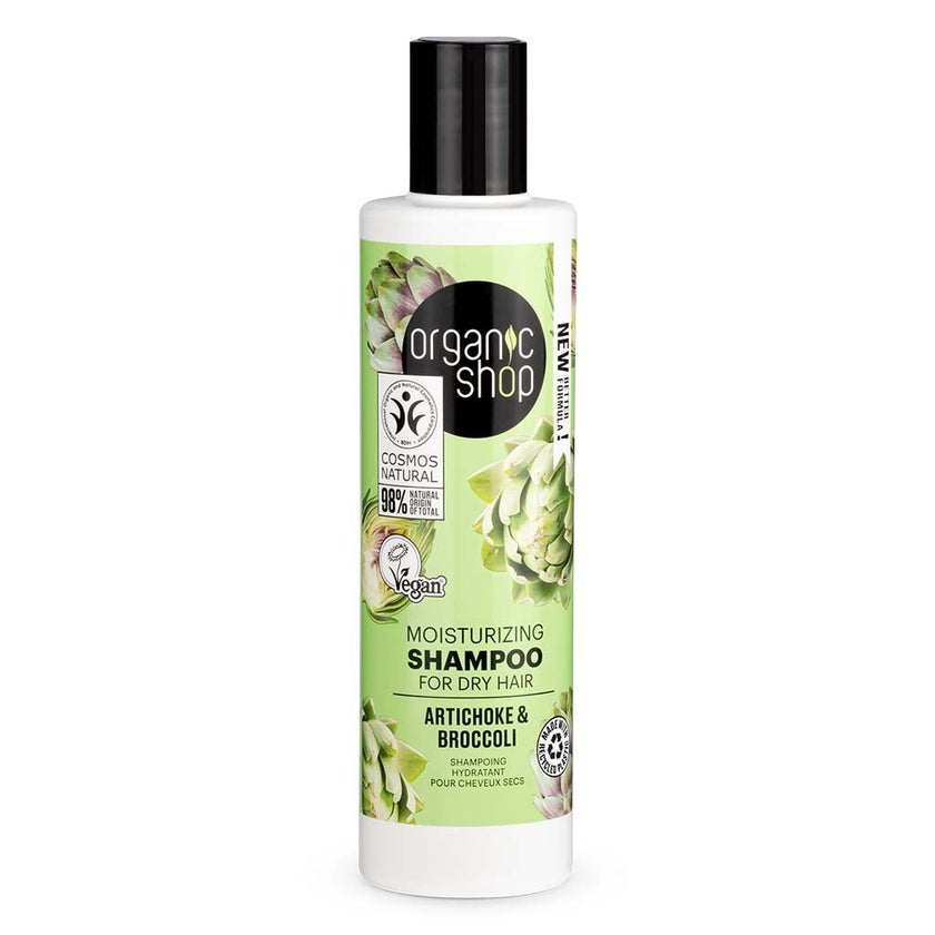 Organic Shop Artichoke & Broccoli Moisturizing Shampoo 280ml