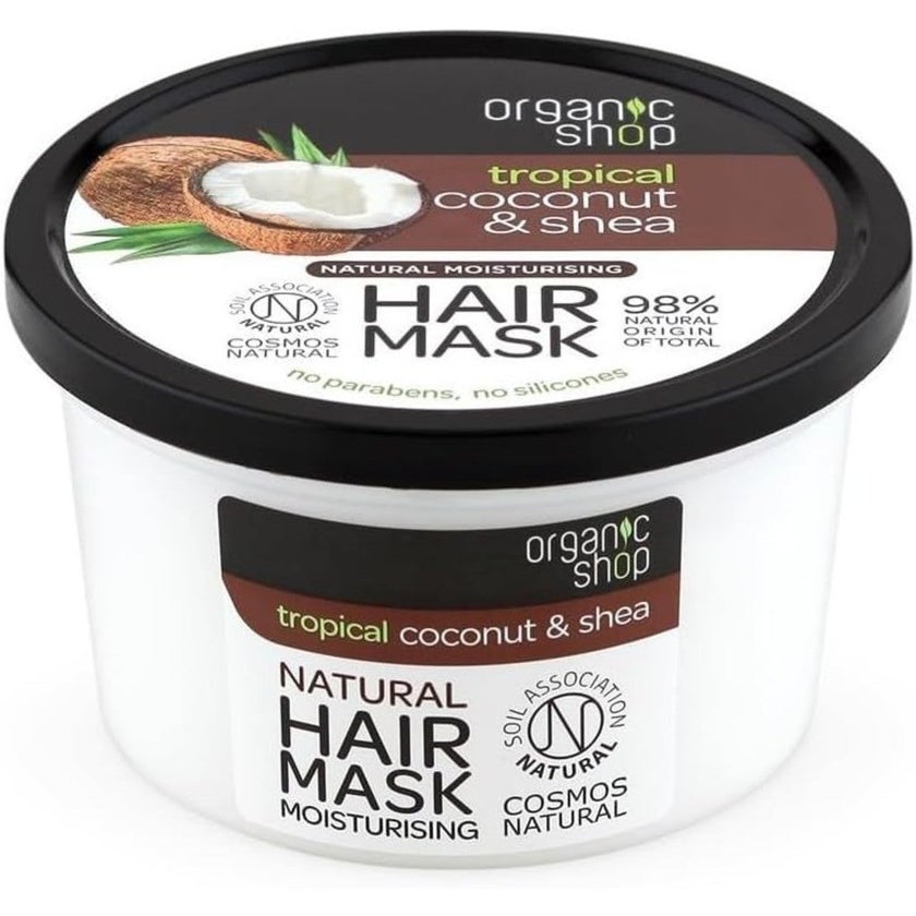 Organic Shop Coconut & Shea Moisturising Hair Mask 250ml