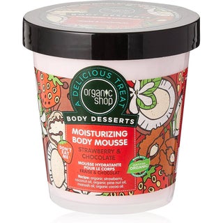 Organic Shop Strawberry & Chocolate Moisturizing Body Mousse 450ml
