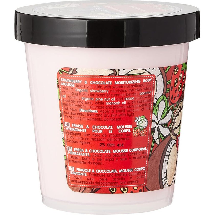 Organic Shop Strawberry & Chocolate Moisturizing Body Mousse 450ml