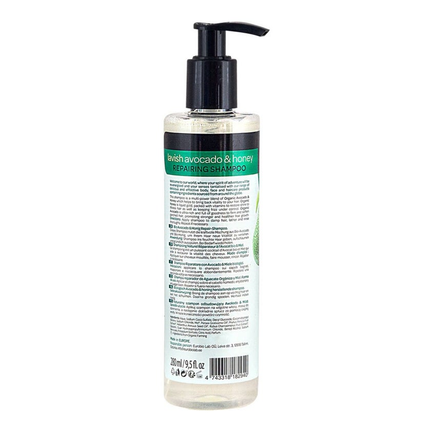 Organic Shop Avocado & Honey Repairing Shampoo 280ml