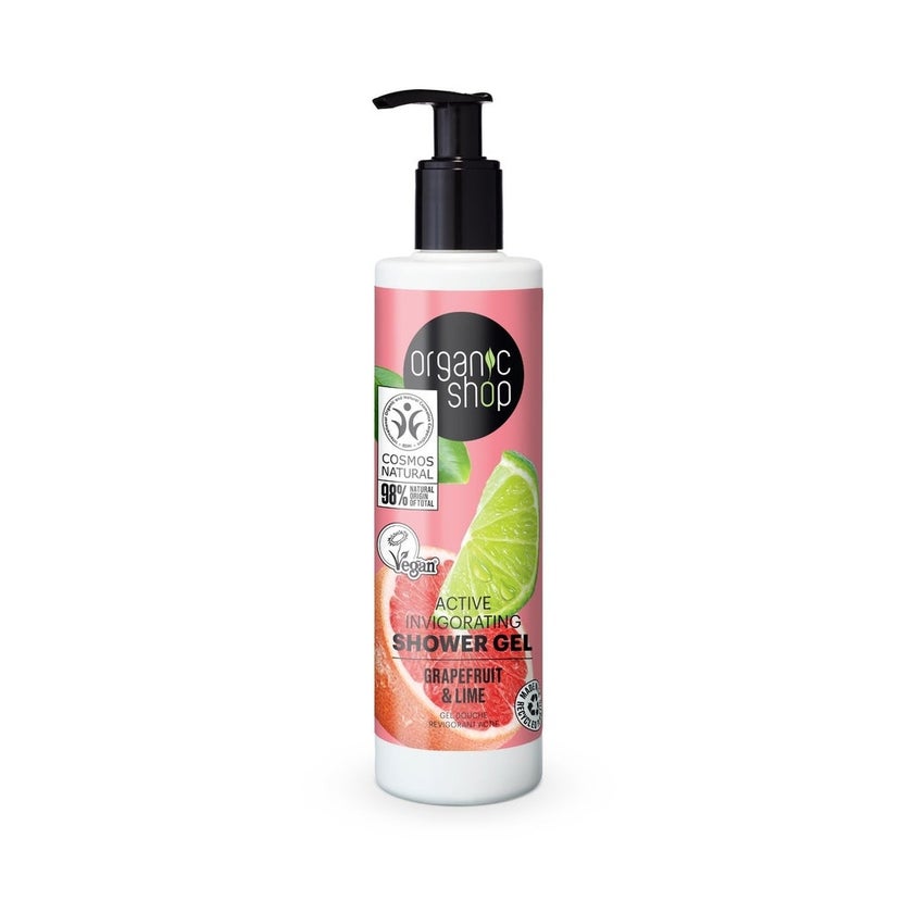 Organic Shop Grapefruit & Lime Active Invigorating Shower Gel 280ml