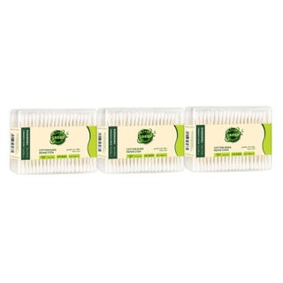 Earth Green Choice Cotton Buds, Pack of 3x220's