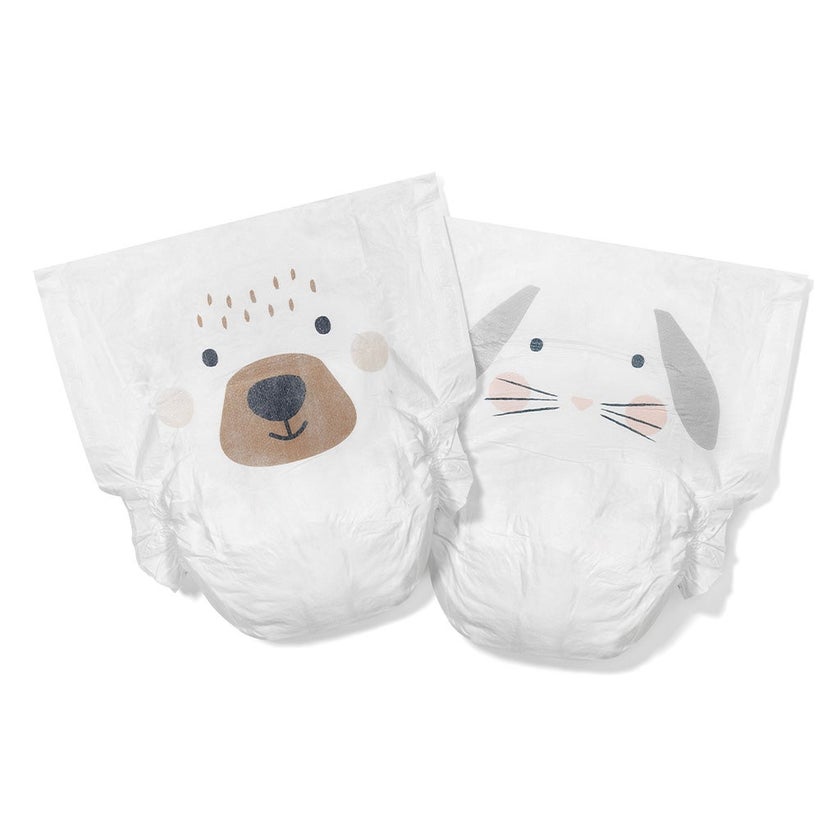 Kit & Kin Eco Friendly Hypoallergenic Size 3 Baby Diapers For 6-10Kg, Pack of 32’s