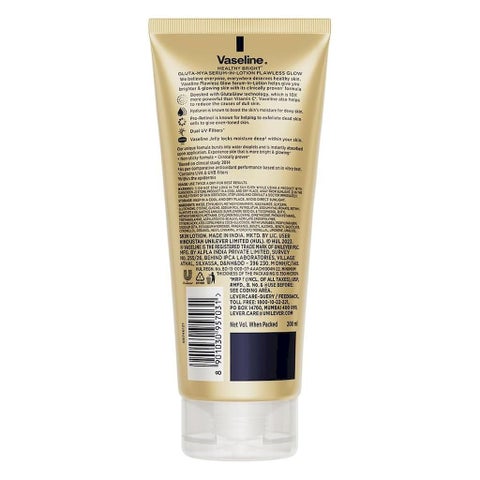 Vaseline Gluta-Hya Flawless Glow Serum Body Lotion 200ml