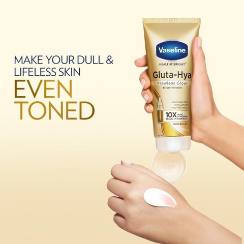 Vaseline Gluta-Hya Flawless Glow Serum Body Lotion 200ml