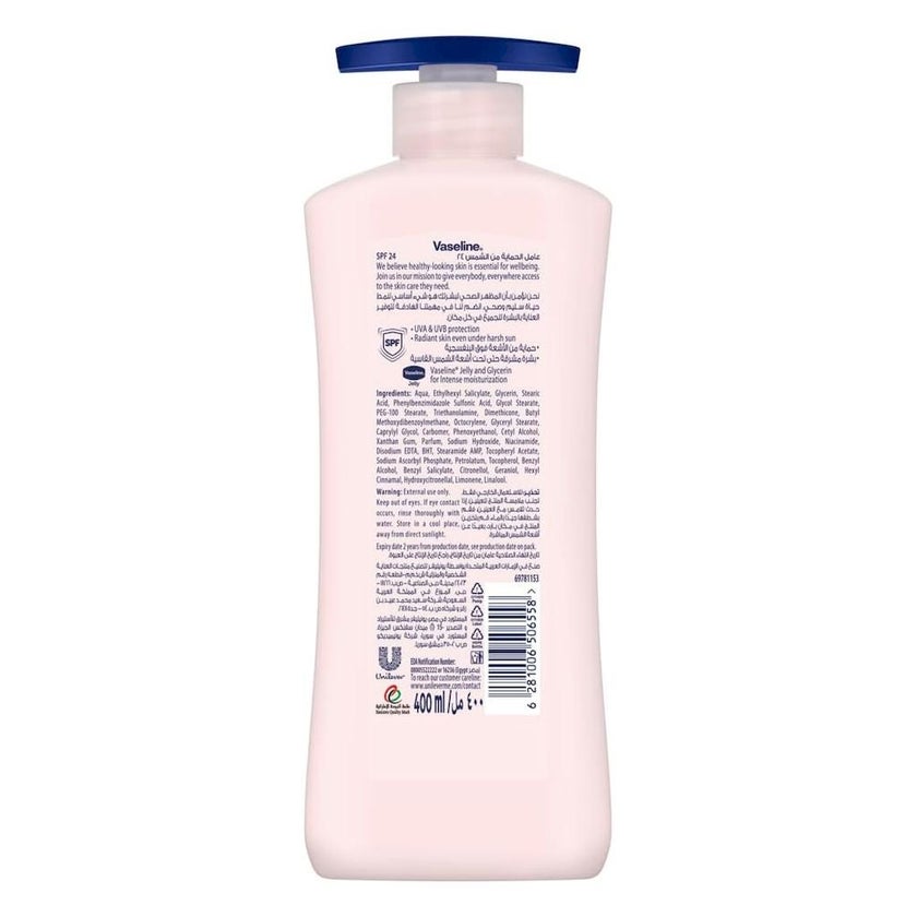 Vaseline Essential Even Tone UV Protection Body Lotion 400ml