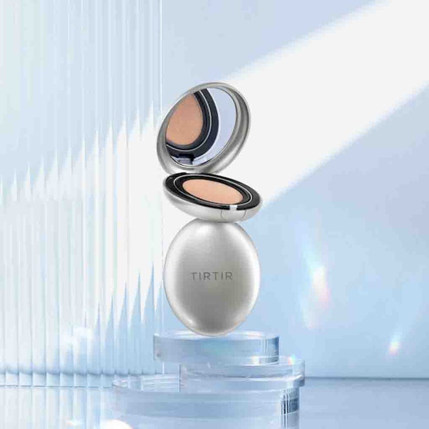 Tirtir Mask Fit Aura Silver Cushion Foundation 18g - Porcelain/17C