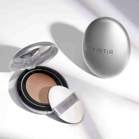Tirtir Mask Fit Aura Silver Cushion Foundation 18g - Cool Ivory/21C