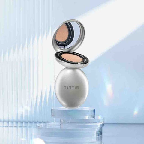 Tirtir Mask Fit Aura Silver Cushion Foundation 18g - Ivory/21N