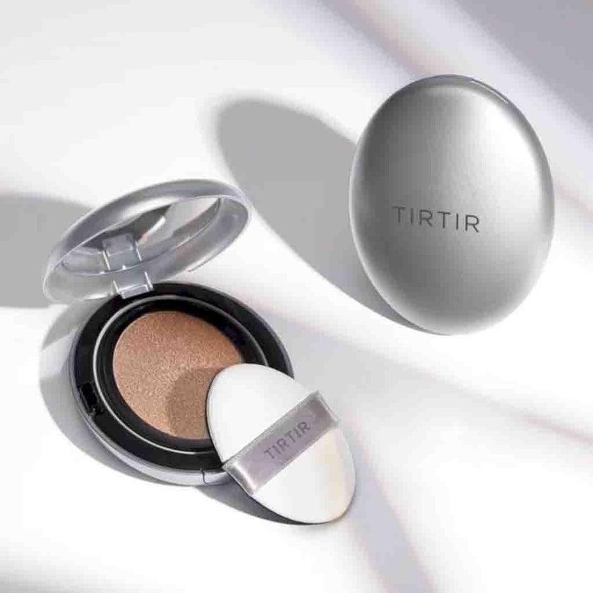 Tirtir Mask Fit Aura Silver Cushion Foundation 18g - Natural Ivory/21W