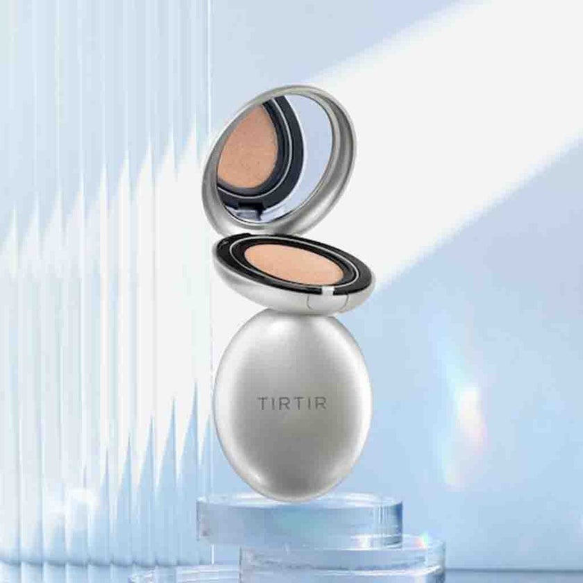 Tirtir Mask Fit Aura Silver Cushion Foundation 18g - Cool Beige/27C