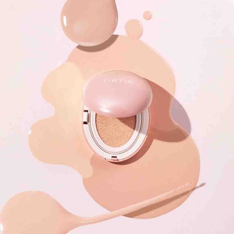 Tirtir Mask Fit All-Cover Pink Cushion Foundation 18g - Natural Ivory/21W