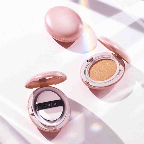 Tirtir Mask Fit All-Cover Pink Cushion Foundation 18g - Sand/23N
