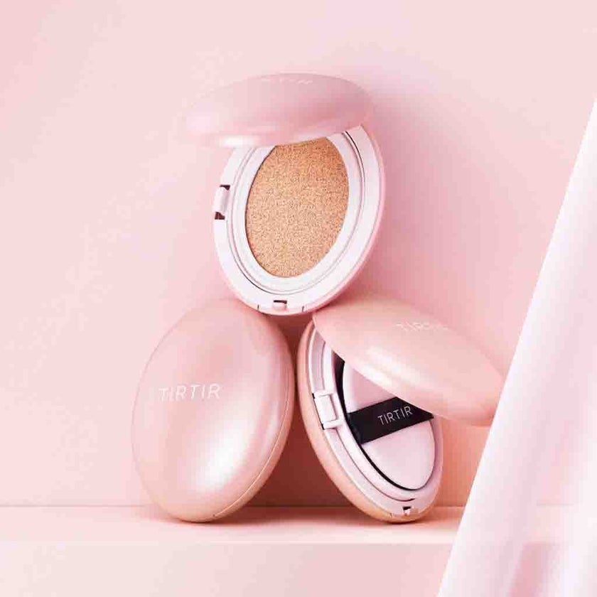 Tirtir Mask Fit All-Cover Pink Cushion Foundation 18g - Mocha/25N