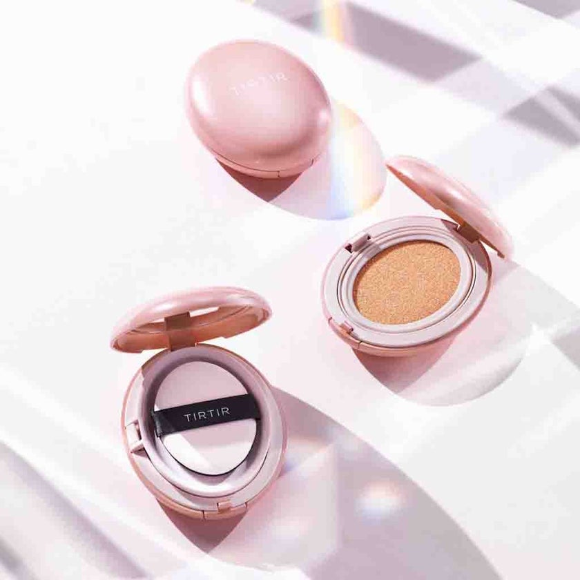 Tirtir Mask Fit All-Cover Pink Cushion Foundation 18g - Cool Beige/27C