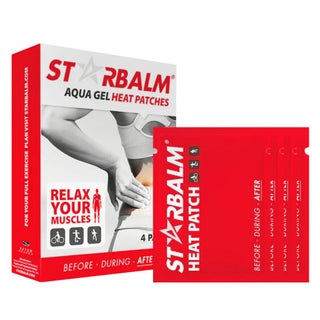 Starbalm Aqua Gel Pain Relief Heat Patches, Pack of 4’s